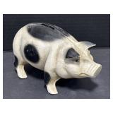Cast Iron Pig Coin Bank