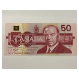1988 Canadian BC-59d $50 Banknote Beattie/Coyne
