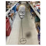 Native Mask on Stand 42 ' Tall