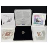 1 Official Millennium Keepsake Stamp / Coin