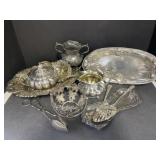 Assorted Silverplate Items