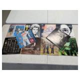 10 Record Albums - Guess Who x4, Billy Idol x2,