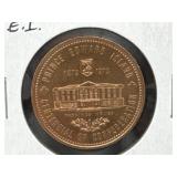 1967 P.E.I. Centenary of Confederation Red Brass