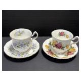 2 Paragon Teacups & Saucers