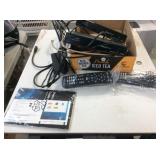 Tray, 2 Shaw Cable Receivers And Accessories