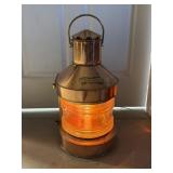 Large Electrified Copper ' Toplicht ' Lantern