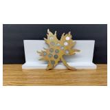 Maple Leaf Holder with 13 Canadian Quarters