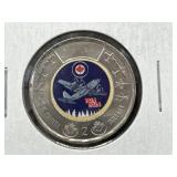 2024 RCAF Coloured Toonie - removed from first