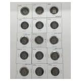 15x 2002 Canadian Half Dollar Coins