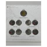 1812 Canadian Coloured Collection in Folder