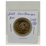 Canada $1 Coloured Oscar Peterson - Unc