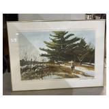 Framed Number Print - Open Shot 192/400 by Chet