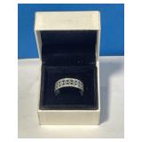 Pandora ' Vintage Fascination ' Pave Band Ring