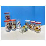 Collector Glasses - 8 Disney Winnie the Pooh &