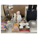 Cobbler Stand, Speakers, Glass Ware,