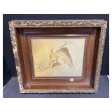 Antique Trout Fish Watercolour 13 x 15 '