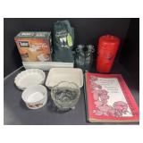 Apron, Koolaid Cup, Recipe Magazines, Tray,