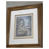 Framed Print - signature lower right corner