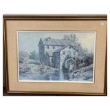 Framed Keirstead Print on Board 33 x 25 '