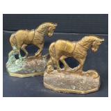 Heavy Metal Horse Bookends