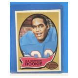 REPRINT 1969 OJ Simpson Rookie Card