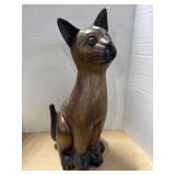 Wooden Cat Statue 20 ' Tall