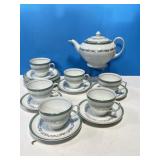 Vintage Johnson Bros Bread Plates(6), Tea Cups
