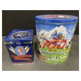 2 Collector Tins - Queen Elizabeth Silver