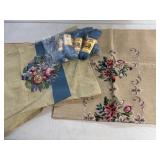 Floral Needlepoint
