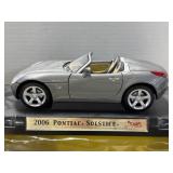 Die Cast Metal 2006 Pontiac Solstice 1:18 Scale
