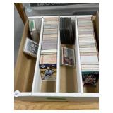Box of Assorted 1990s Hockey Cards