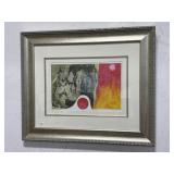 Professionally Framed Abstract of Naked Women