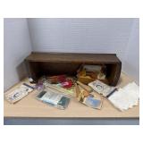 Sewing Table Drawer And Notions