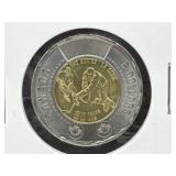 2022 Summit Series Regular Toonie - removed from