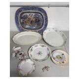 3 Platters and MIsc. Dishes
