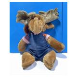 Large Plush Moose Hand Puppet Doll ' Moogy ' The
