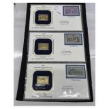 Stamps - USA - 22k Gold 1893 (x6) Issues