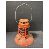 Vintage Red Lantern with Dietz No.40 Red Globe