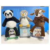3 Scentsy Buddies - Shu Shu the Panda, River the