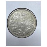 1870 (V.F.) Canadian Silver 25 Cent