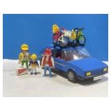 Playmobil - Large Family Car and Bicycle Set