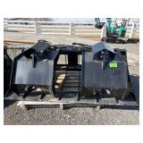 2026 Giyi Unused Skid Steer Hollow Wood Grabber