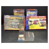HO Scale Building Kits (4) & Built ESSO Station