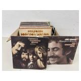 Box of Assorted Record Albums - Journey, Eagles,