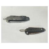 2 WWll Stule Clasp Knives - Metal Stamping, Canada