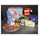 Christmas Tins & Decor