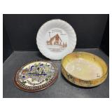 Byzanta Ware Bowl, Lindsay Church Plate,
