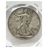 1944-s Usa Silver Half Dollar