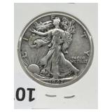 1947 Usa Silver Half Dollar