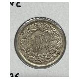 1948 Switz 1/2 Franc